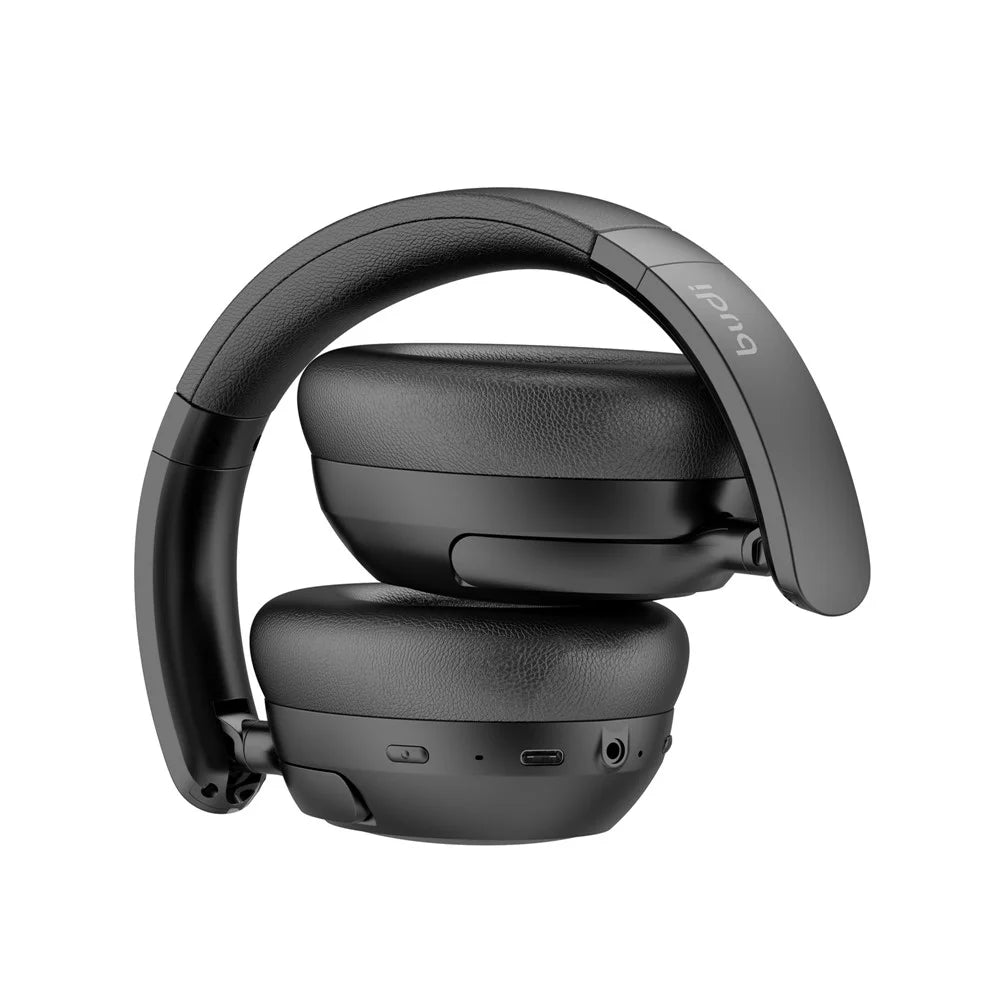 BUDI EP51B Wireless Noise Canceling Stereo Headphones Crystal Clear Calls Foldable Headset - 5