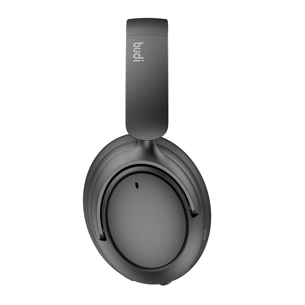 BUDI EP51B Wireless Noise Canceling Stereo Headphones Crystal Clear Calls Foldable Headset - 6