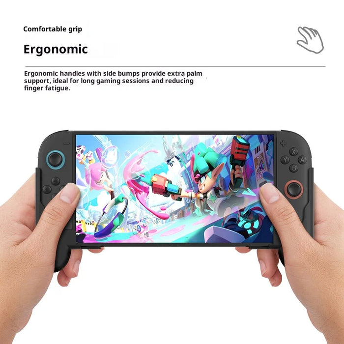 HBS-2834 2Pcs/Set For Nintendo Switch 2 / Switch Ergonomic Joy-Con Grip Handles Anti Slip Gaming Accessory - 3