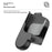 HBS-2834 2Pcs/Set For Nintendo Switch 2 / Switch Ergonomic Joy-Con Grip Handles Anti Slip Gaming Accessory - 4