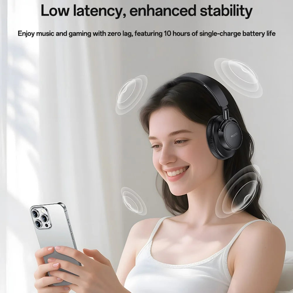 YESIDO EP12 Over-Ear Bluetooth-Compatible Headphones Zero-Pressure Comfort Wired  /  Wireless Dual Mode - 5