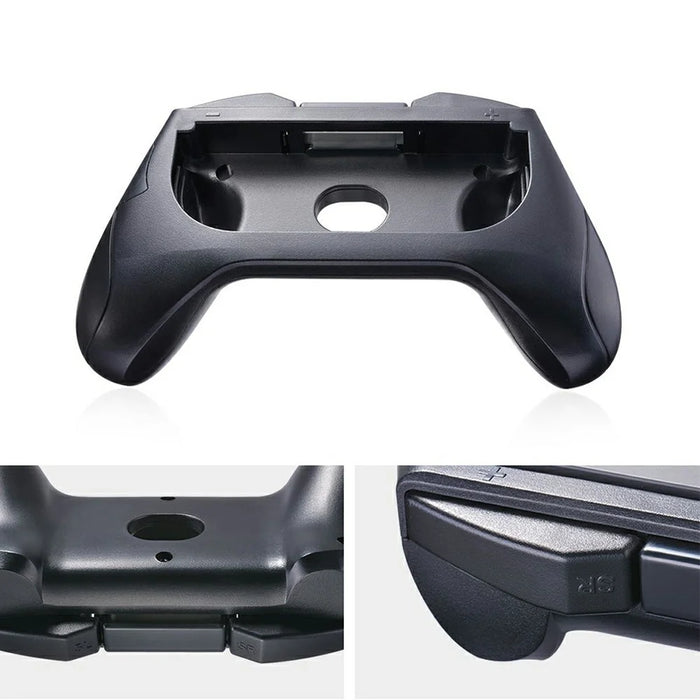 2Pcs for Nintendo Switch Controller Grip Handle Left Right Non-Slip Thumb Grip - Red + Blue - 4