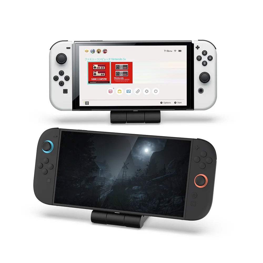 DOBE FOMIS ELECTRONICS TNS-19027B For Nintendo Switch 2/Switch 2/Switch OLED Video Converter Dock 4K HD Output Folding Portable Stand - Black - 2