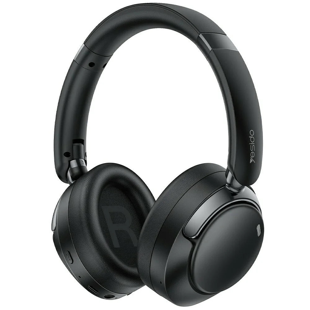YESIDO EP11 Wireless Headphones ANC+ENC Bluetooth-Compatible Over-Ear Headset with Microphone - Black - 1