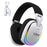 ONIKUMA GT805 4 Modes Wireless / Wired Gaming Headset Over-Ear Headphones with RGB Light - White - 1