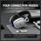 ONIKUMA GT805 4 Modes Wireless / Wired Gaming Headset Over-Ear Headphones with RGB Light - White - 4