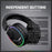 ONIKUMA GT836 Wireless Gaming Headset 4 Mode Bluetooth-Compatible Headphones with Noise Cancelling Microphone - Black - 5