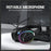 ONIKUMA GT836 Wireless Gaming Headset 4 Mode Bluetooth-Compatible Headphones with Noise Cancelling Microphone - Black - 6