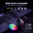 ONIKUMA X29 Gaming Headset Wired Over Ear with Microphone RGB Lighting For PC  /  Console Gaming - Black - 3