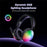 ONIKUMA X29 Gaming Headset Wired Over Ear with Microphone RGB Lighting For PC  /  Console Gaming - Black - 5