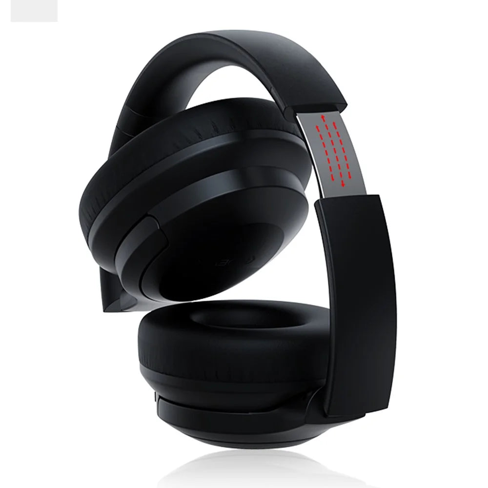 DEVIA EM203 EarBass Pro1 Bluetooth-Compatible Wireless Headphone Foldable Over Ear ANC Headset - Black - 5