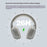 B500 Wireless Bluetooth-compatible Over Ear Headphones Deep Bass Gaming Headset with RGB Light - Black - 2