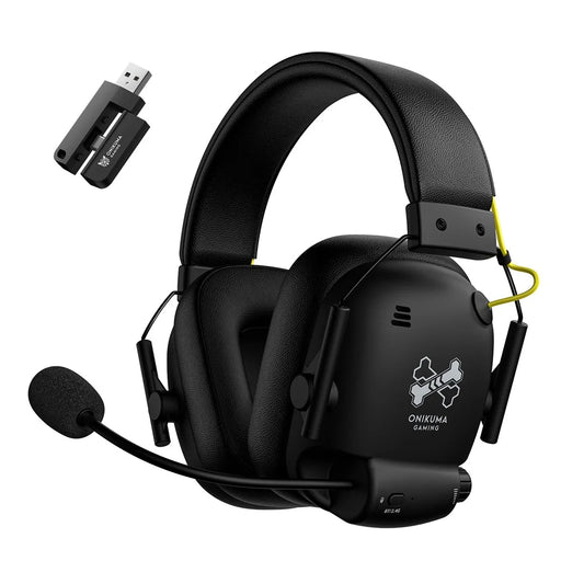 ONIKUMA GT888 4-Mode Gaming Headset Bluetooth-compatible 2.4G Wireless Headphone - Black - 1