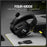 ONIKUMA GT888 4-Mode Gaming Headset Bluetooth-compatible 2.4G Wireless Headphone - Black - 3