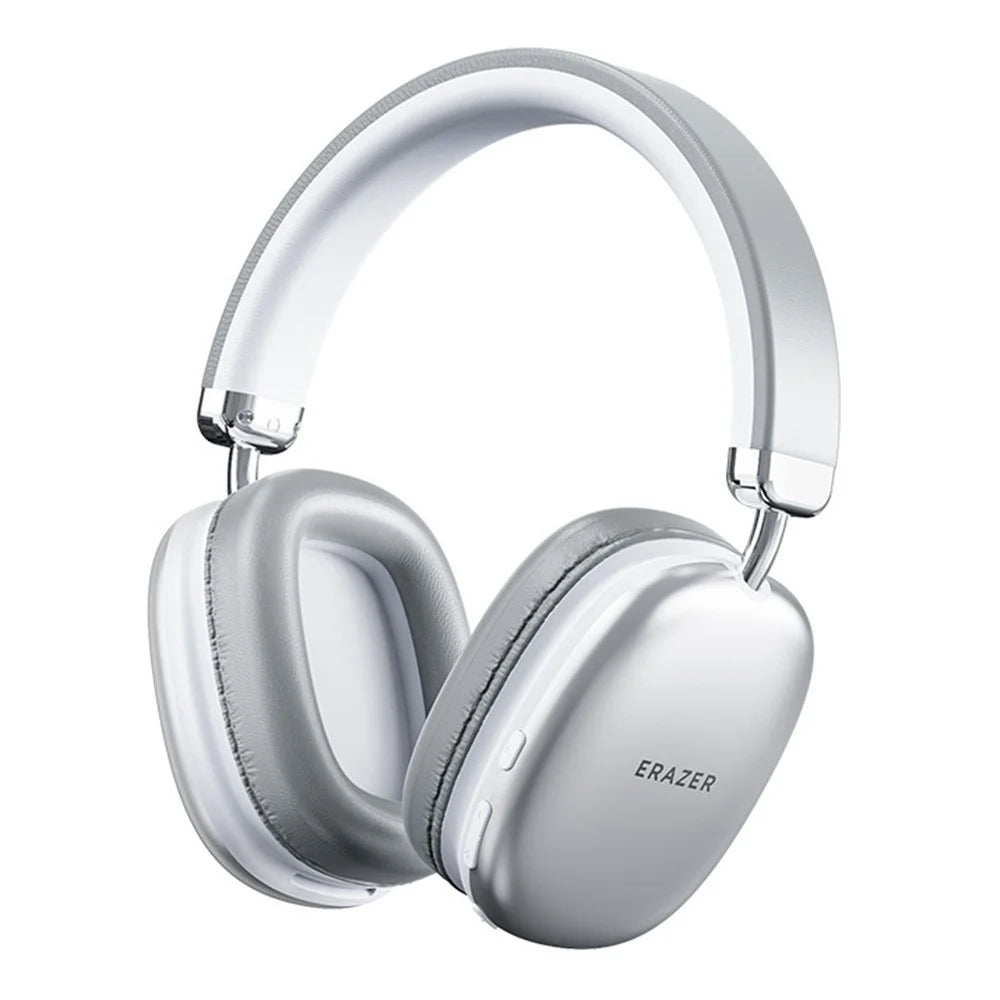 ERAZER EM-Z03MAX Bluetooth-compatible Headphone NAC Noise Cancelling Low Latency Headset (Invested By Lenovo) - Silver - 1