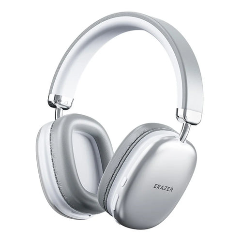 ERAZER EM-Z03MAX Bluetooth-compatible Headphone NAC Noise Cancelling Low Latency Headset (Invested By Lenovo) - Silver - 1