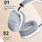 ERAZER EM-Z03 Bluetooth-compatible 5.4 Headphone HiFi Sound Low Latency Headset (Invested By Lenovo) - Silver - 6