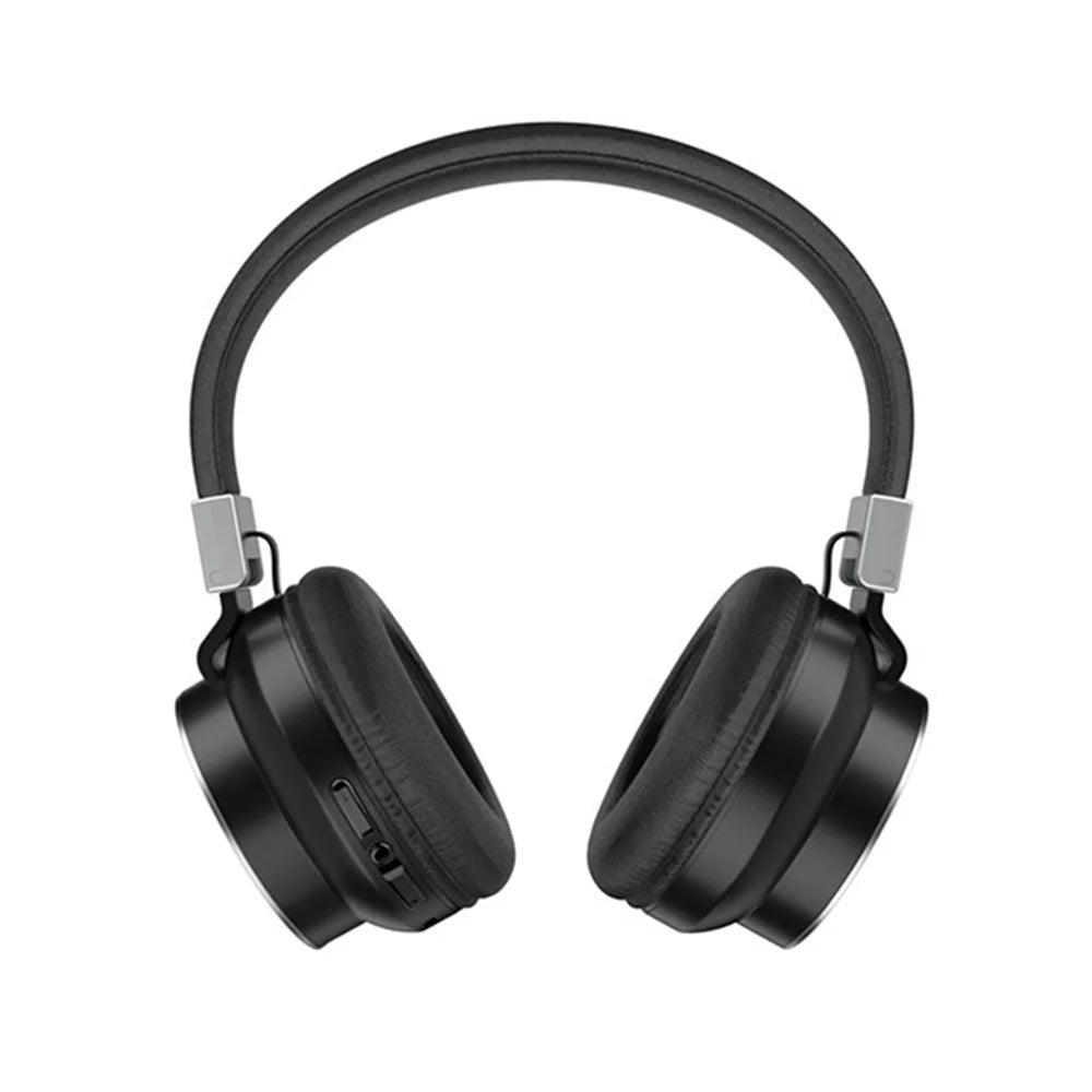 AZEADA PD-BH400 Wireless Headphones Over Ear Bluetooth-compatible 5.0 HiFi Sound Headset - Black - 1