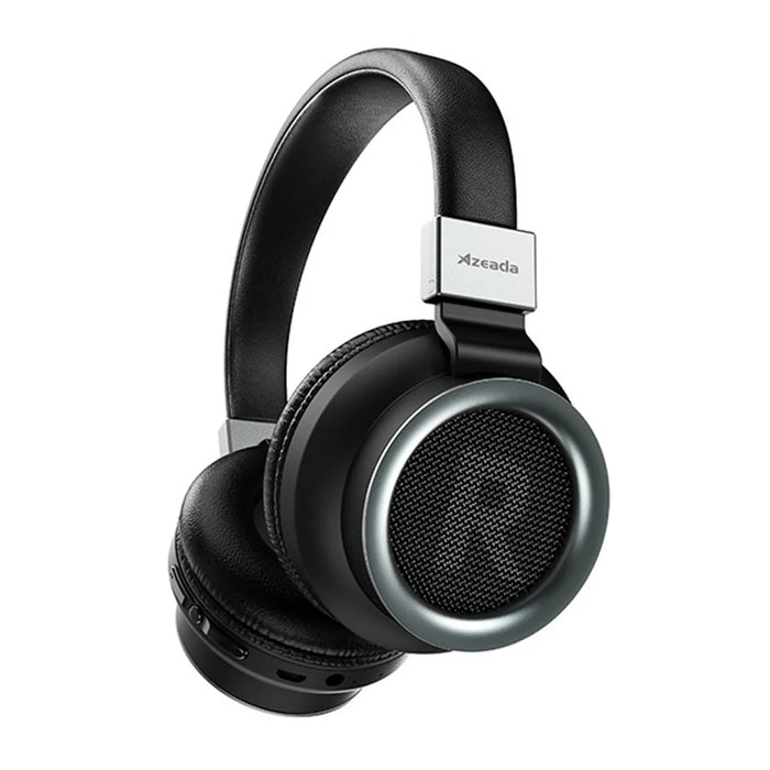 AZEADA PD-BH400 Wireless Headphones Over Ear Bluetooth-compatible 5.0 HiFi Sound Headset - Black - 2
