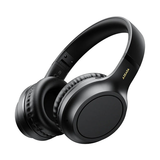 AZEADA Z-BH03 Wireless Headphones 40mm Driver Surround Sound Bluetooth-compatible 5.4 Headset - Midnight Black - 2