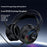 YESIDO EK06 Wired RGB Gaming Headset 40mm HD Speaker 360° Microphone Headphone for PC Computer - Black - 2