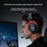 YESIDO EK07 Tri-Mode Gaming Headset Bluetooth-compatible 2.4G Wired Over Ear Headphones with Detachable Mic - Black - 3