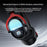 YESIDO EK07 Tri-Mode Gaming Headset Bluetooth-compatible 2.4G Wired Over Ear Headphones with Detachable Mic - Black - 4