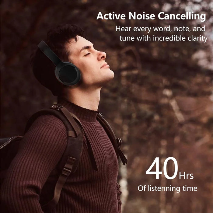 DJ16 Bluetooth-compatible Headphones 5.3 Wireless Over Ear 40mm Headset for Gaming Sports - 4