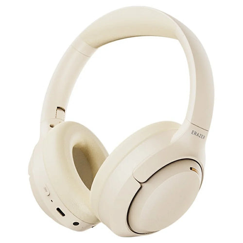 ERAZER L7 Pro Wireless Bluetooth-compatible Headphones ANC ENC Noise Cancelling Over Ear Headset for Gaming (Invested By Lenovo) - Beige - 1