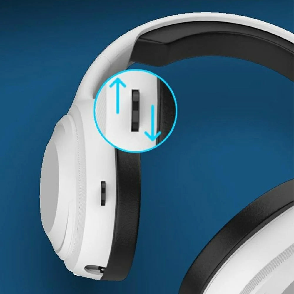 ERAZER L5 Lite Wired Gaming Headset Dual 3.5mm Connectors Over Ear Headphones for PC PS4 Xbox (Invested By Lenovo) - White - 4