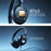 JOYROOM JR-JH3 Bluetooth-compatible Headphones Hybrid Active Noise Canceling Over-Ear Headset with 3.5mm Audio Cable - Black - 5