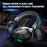 ZAODON LINX Gaming Headset 53mm Drivers 2000mAh 4-Mode Connectivity Bluetooth-compatible 6.0 Over-Ear Headphones - Black - 2