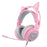 SOMIC G951 Over-ear Anchor E-sports Game Pink Headset USB Wired Headphone - 1