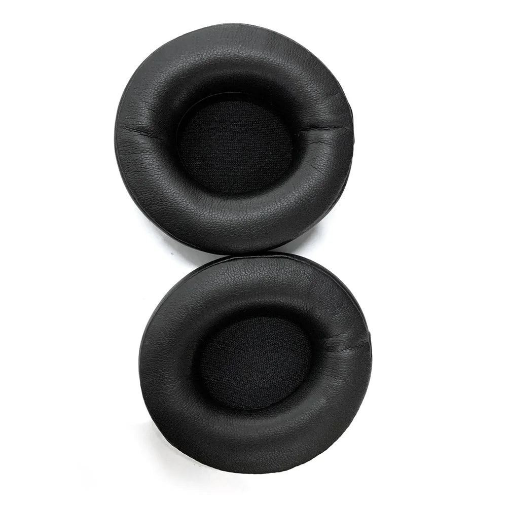 Leather Cushion Cover Foam Ear Pads for Beats Solo Pro Headphones, 1 Pair - Black - 1