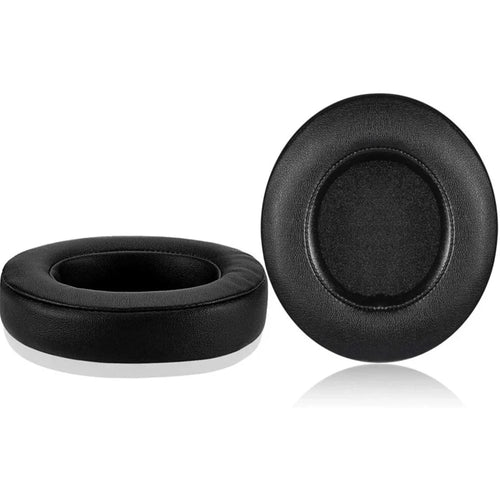 1 Pair Ear Cushions Leather+Memory Foam Ear Cushions for Razer Kraken 7.1 V2 Pro - Black - 1