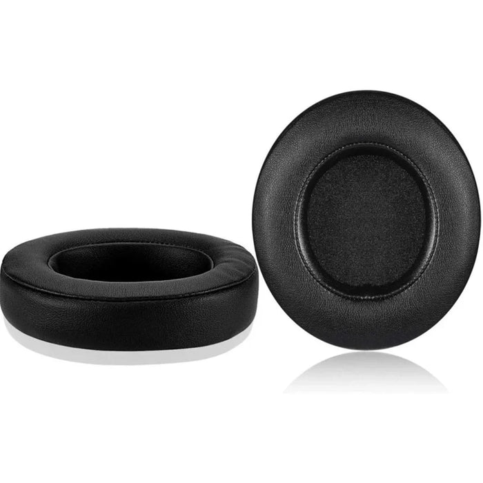 1 Pair Ear Cushions Leather+Memory Foam Ear Cushions for Razer Kraken 7.1 V2 Pro - Black - 1