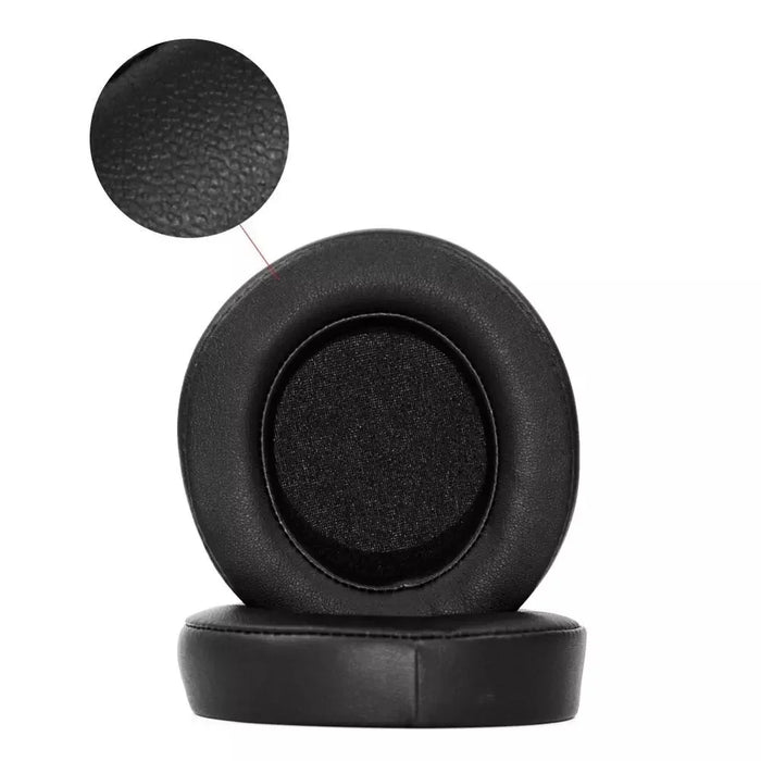 1 Pair Ear Cushions Leather+Memory Foam Ear Cushions for Razer Kraken 7.1 V2 Pro - Black - 7