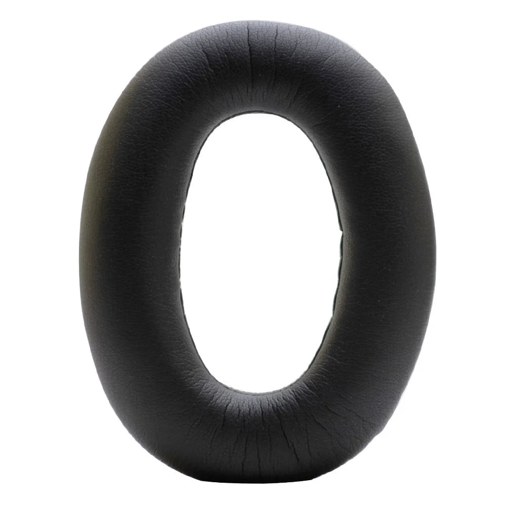 Leather Cushion Cover Foam Ear Pads for Sony WH-1000XM2 Headphones, 1 Pair - Black - 2