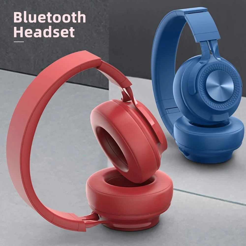 FINGERTIME P1 Foldable Bluetooth-compatible Wireless Headphone Stereo Phone PC Music Gaming Headset with Built-in Mic (CE Certificated) - Black - 3
