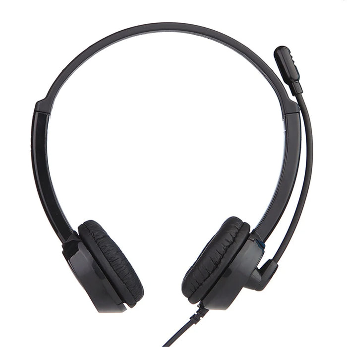 DANYIN BH109 3.5mm/USB Wired Business Headset Telephone Headphone with Microphone - 2
