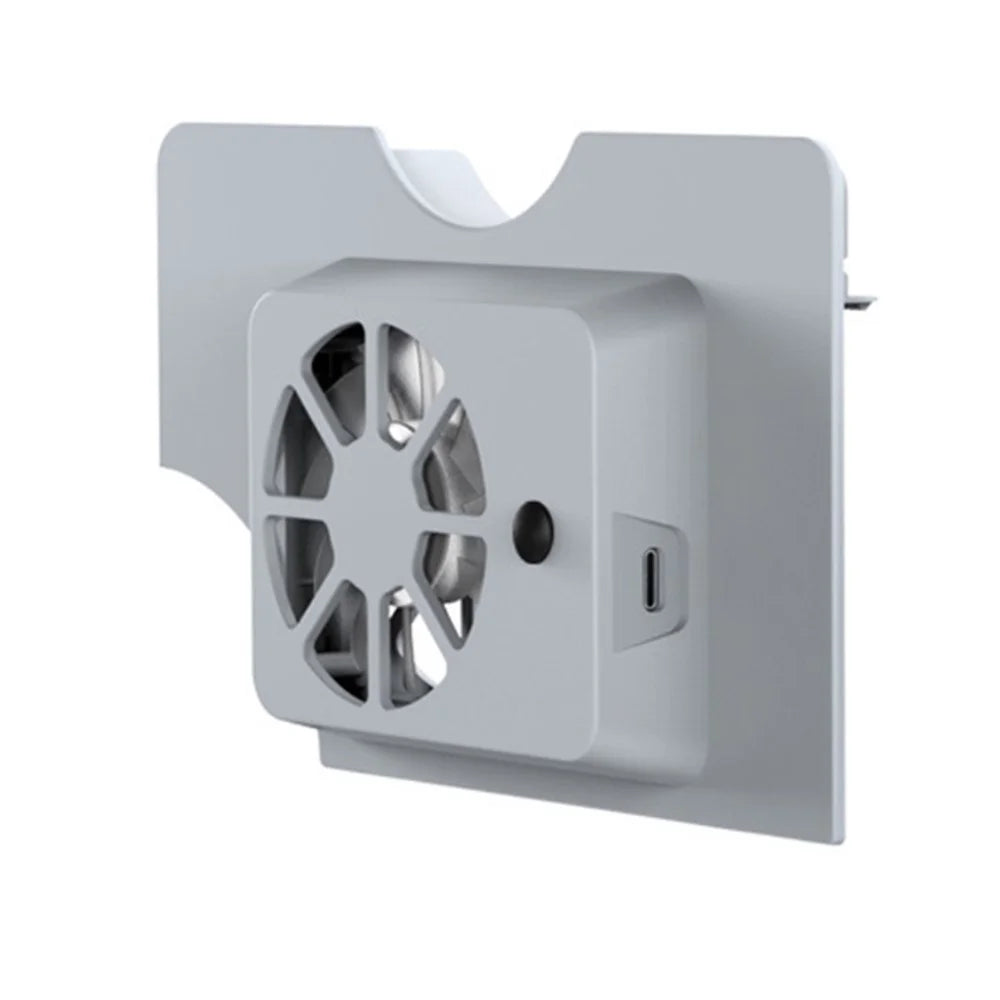 DOBE TNS-1136 Console Fan Cooling Base with Blue Light for Nintendo Switch OLED - White - 5