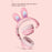 KE-01 Cute Rabbit Ear Foldable Headphone Stereo Music Wireless Bluetooth-compatible Headset with Mic - Pink - 4