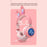 KE-01 Cute Rabbit Ear Foldable Headphone Stereo Music Wireless Bluetooth-compatible Headset with Mic - Pink - 5