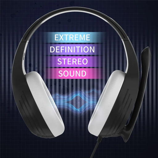 ANIVIA A9 Over-head Wired Bass Stereo Headphone Computer Gaming Music Headset with 3.5mm Audio Jack - Black - 2