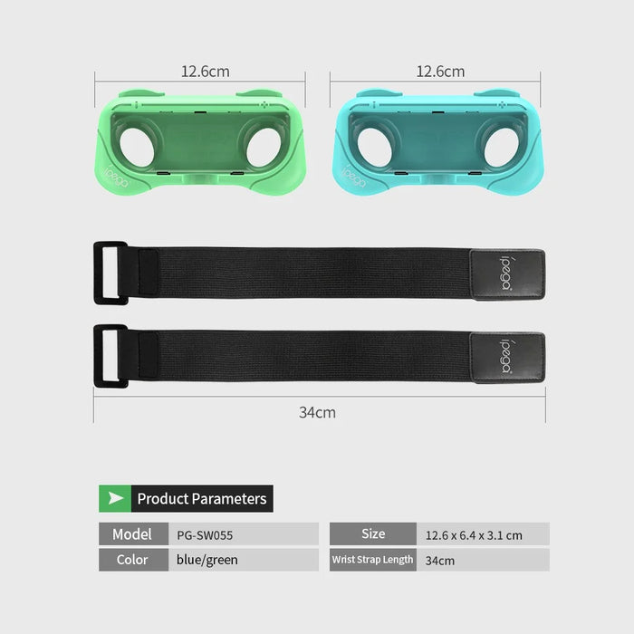 IPEGA PG-SW055 Breathable Wristband Adjustable Anti-slip Wrist Straps for Nintendo Switch Joy-Con Dance Games - 6