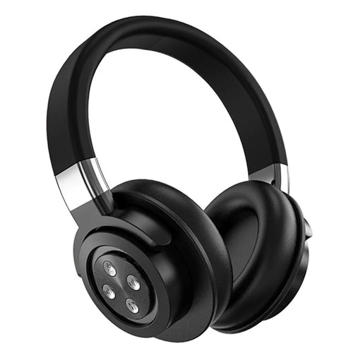 A51 Gaming Headset Bluetooth-compatible Audio Wireless Headphone with Microphone for PC Laptops HiFi Earphone Support USB Charging - Black - 1