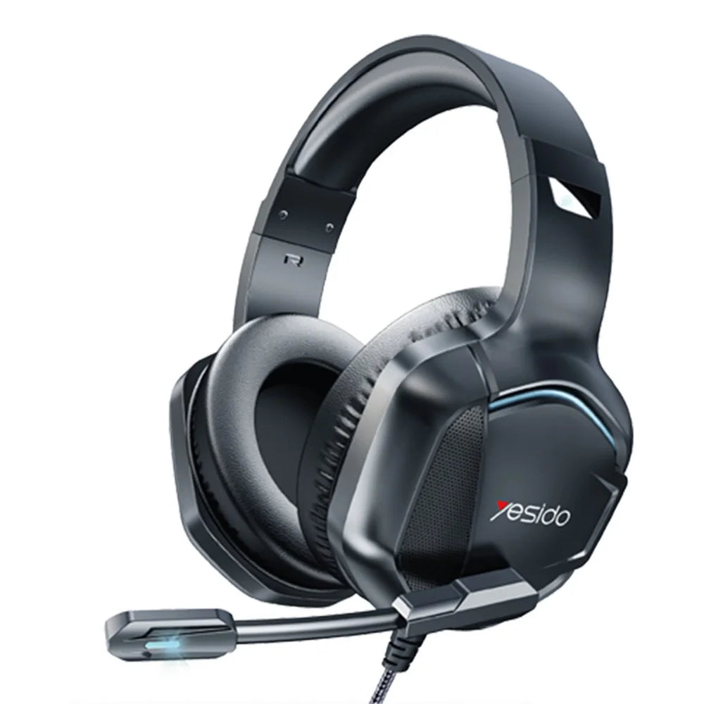 YESIDO EK01 Stereo Sound Gaming Headset Headphone with Microphone and LED Light Design - 1