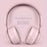 BT06C Folding Wireless Headset Bluetooth-compatible Headphone with LED Light Hi-Fi Stereo Sound Earphone for Listing Music/Watching Movies - Pink - 3