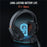 NUBWO G06 Wireless Gaming Headset with Noise Reduction Microphone 2.4G Bluetooth-compatible Headphone Stereo Earphone Composition with PC, Laptops, PS4, PS5, Nintendo Switch - Green - 2
