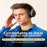 EL-A2 Folding Gaming Headset Graffiti Cool Headphone with Microphone Head-Mounted Bluetooth-compatible Earphone - Black - 2